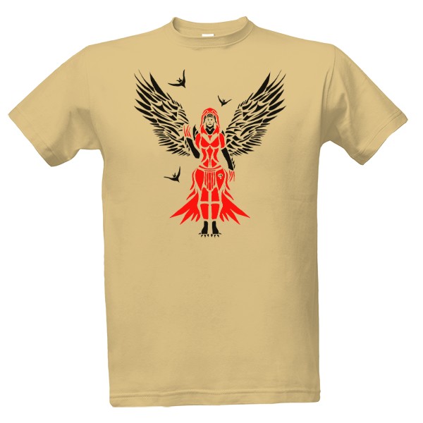 Angel of death black red