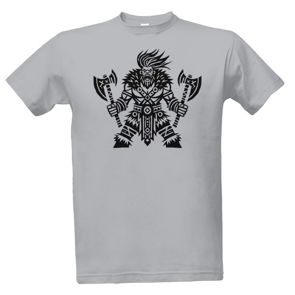 Tričko s potiskem berserker tribal viking bt