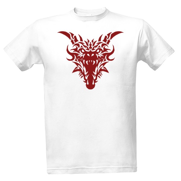 Bloody red Dragon tribal
