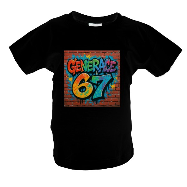 Tričko s potiskem Generace 67 
