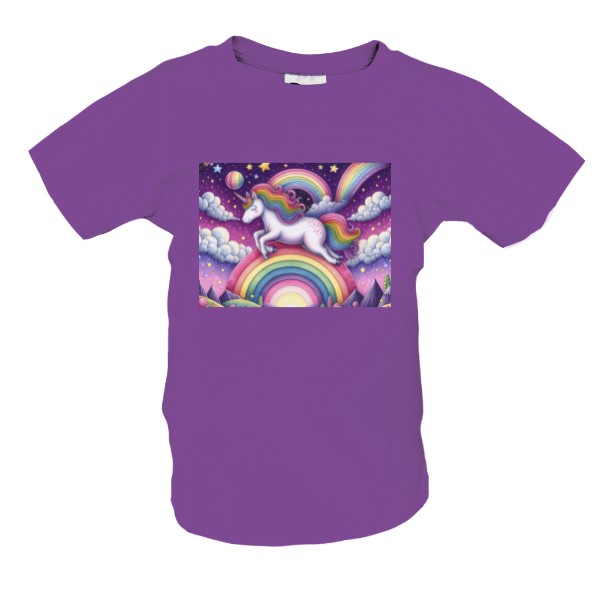 Tričko s potiskem Jednorožec duha