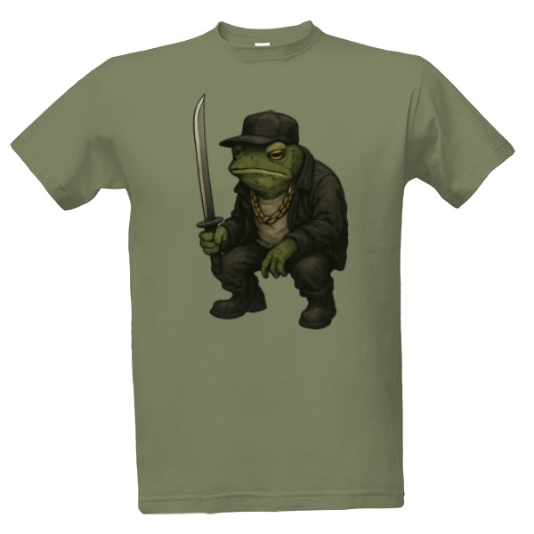 Tričko s potiskem Kvaki kvak 