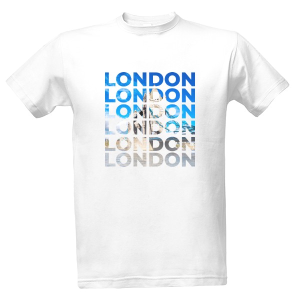Tričko s potiskem London foto