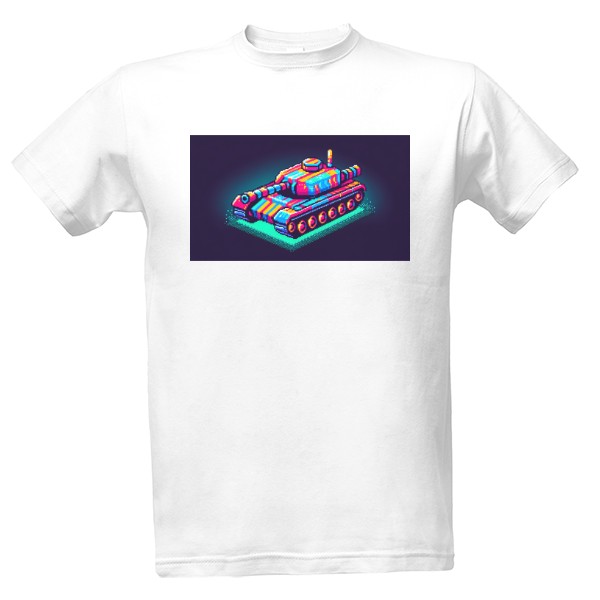 Tričko s potiskem Neon tank