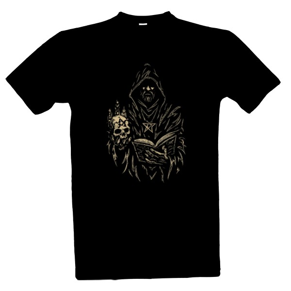 Tričko s potiskem okultista