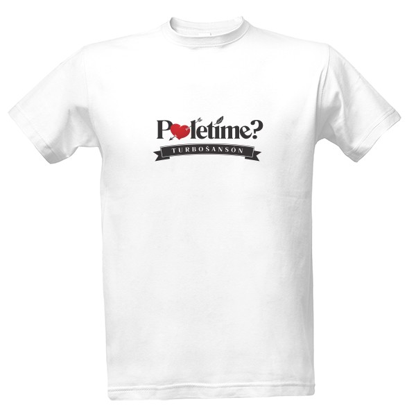 Tričko s potiskem Poletíme?