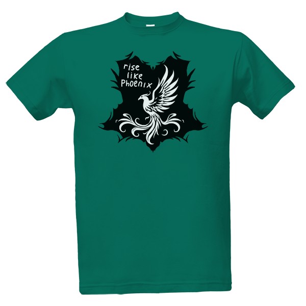 Tričko s potlačou Rise like a phoenix