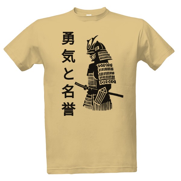 Samurai bravery And honor tribal T-shirt