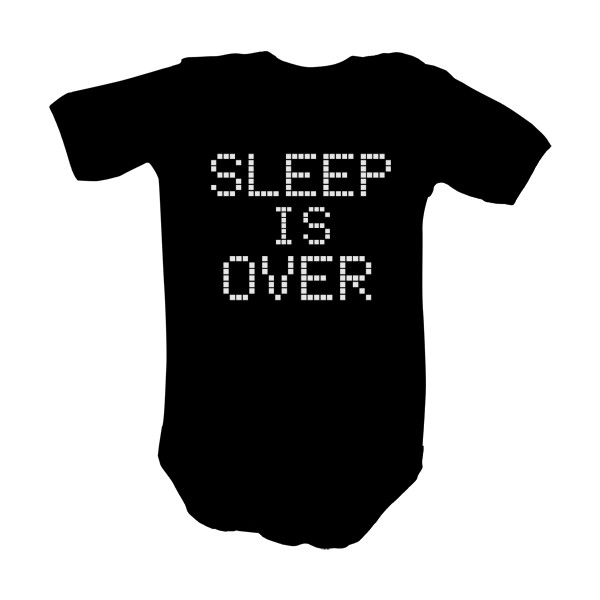 Dětské body  s potiskem SLEEP IS over