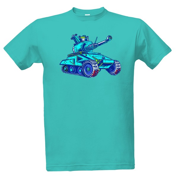 Tričko s potiskem tank design 5