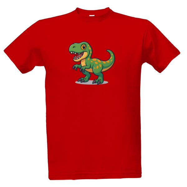 Tričko s potiskem tyranosaurus